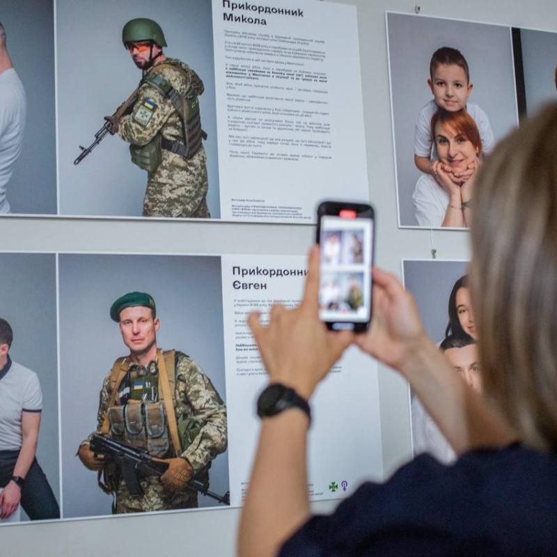 Фотовиставка: війна та&nbsp;сім’я